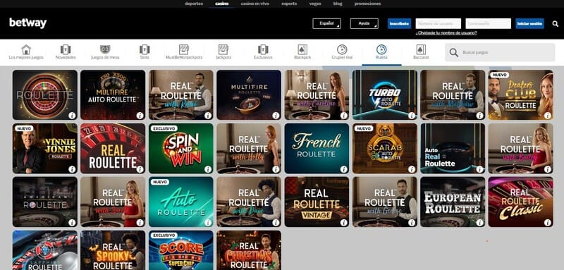 Cuáles son los mejores juegos de casino online que ofrece Betway