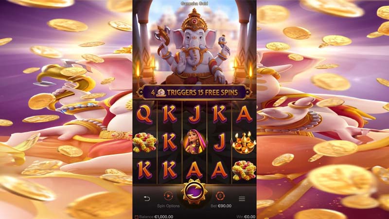 Características principales del slot Ganesha Gold